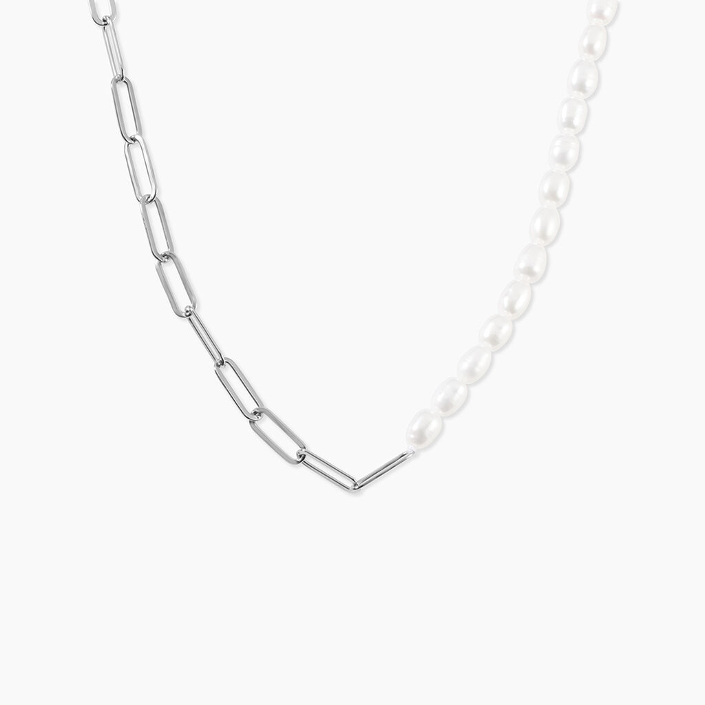 Collier Argent Staines Oxydes De Zirconium - Colliers avec pierres Femme | Marc Orian