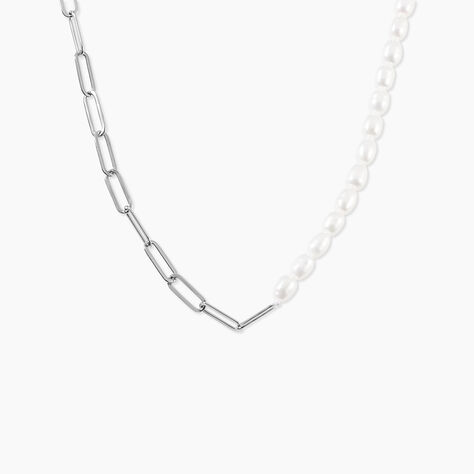 Collier Argent Staines Oxydes De Zirconium - Colliers avec pierres Femme | Marc Orian