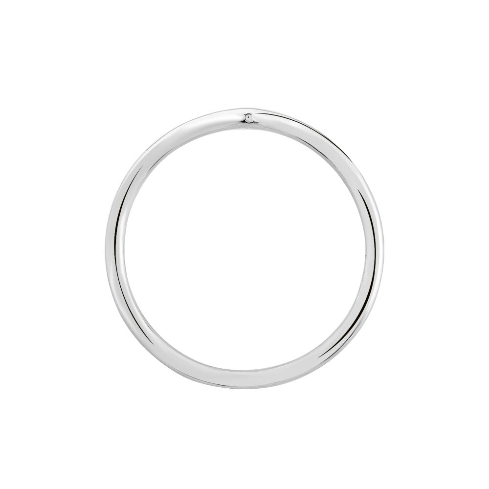 Bague De Phalange Tricia Argent Blanc - Bagues phalange Femme | Marc Orian
