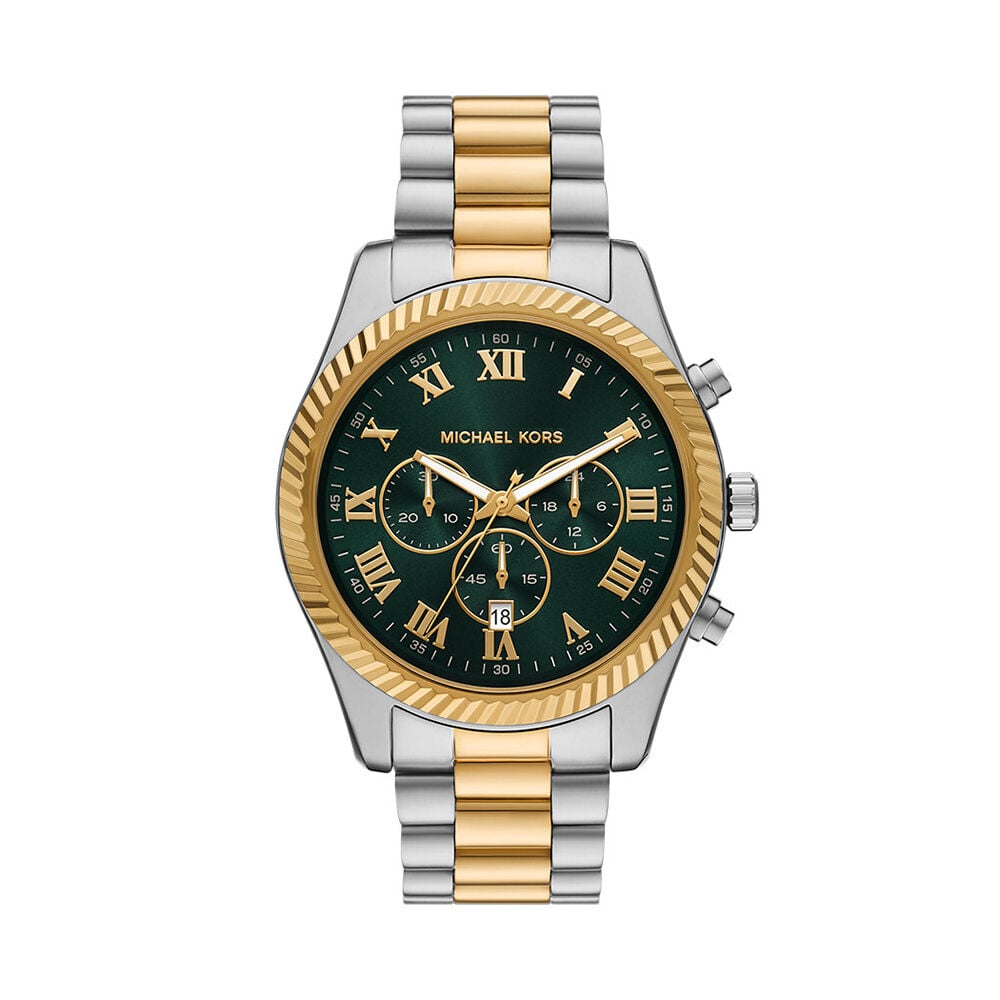 Montre Michael Kors Lexington Homme Vert - Montres &eacute;tanches Homme | Marc Orian