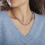 Collier Argent Damiano - Chaines Femme | Marc Orian