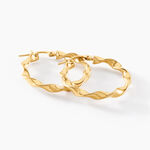 Cr&eacute;oles Lexus Or Jaune - Cr&eacute;oles Femme | Marc Orian