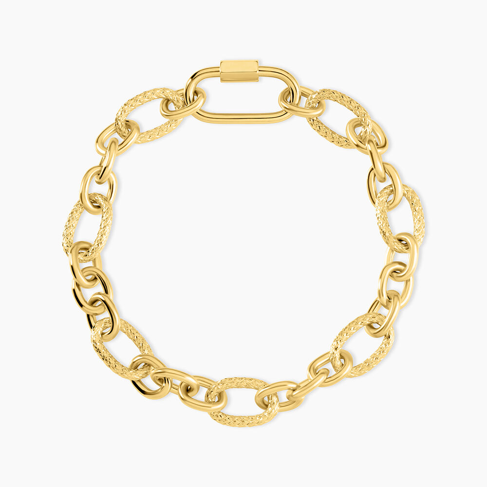 Bracelet Merrilyn Acier Dor&eacute; - Bracelets cha&icirc;nes Femme | Marc Orian