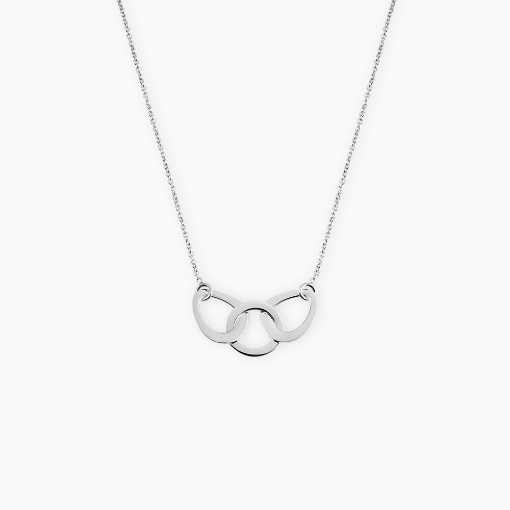 Collier Joy Argent Blanc - Colliers fantaisie Femme | Marc Orian