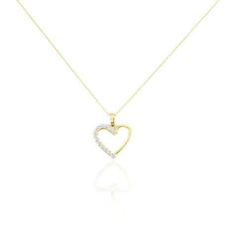Collier Or Jaune Chantelle Oxydes De Zirconium - Colliers avec pierres Femme | Marc Orian