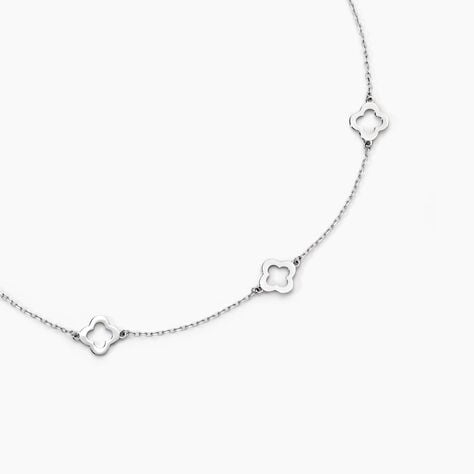 Collier Tavie Argent Blanc - Colliers Femme | Marc Orian
