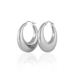 Cr&eacute;oles Creolia Acier Blanc - Cr&eacute;oles Femme | Marc Orian