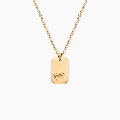 Collier Plaqu&eacute; Or Quintien - Colliers ete Homme | Marc Orian