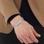 Bracelet Boss Alen Acier Blanc - Bracelets cha&icirc;nes Homme | Marc Orian