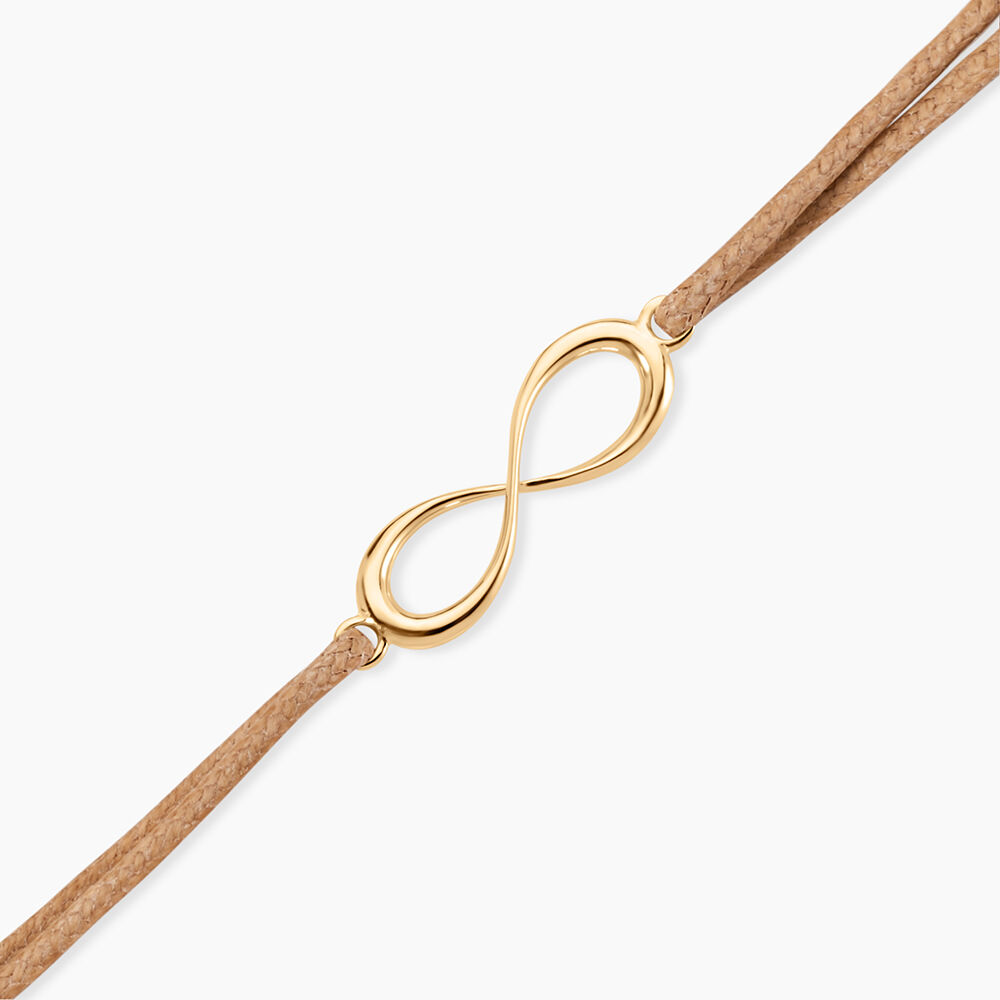 Bracelet Infini Or Jaune - Bracelets cordons Femme | Marc Orian