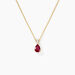 Pendentif Pâris Or Jaune Rubis Diamant - Pendentifs Femme | Marc Orian