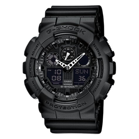 Montre Casio G-shock Black & White Noir - Montres &eacute;tanches Homme | Marc Orian