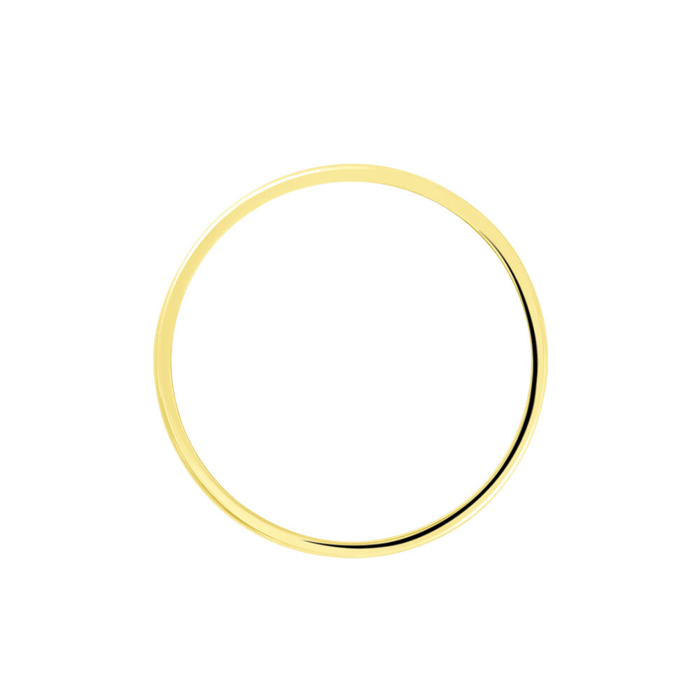 Alliance Isodoro Ruban Bombe Or Jaune - Alliances personnalis&eacute;es Famille | Marc Orian