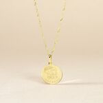 Pendentif Jannila Zodiaque Or Jaune - Bijoux personnalis&eacute;s Enfant | Marc Orian