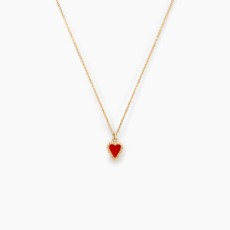 Collier L'amour Color&eacute; Or Jaune - Colliers ete Femme | Marc Orian