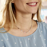 Collier Vera Argent Blanc - Colliers fantaisie Femme | Marc Orian