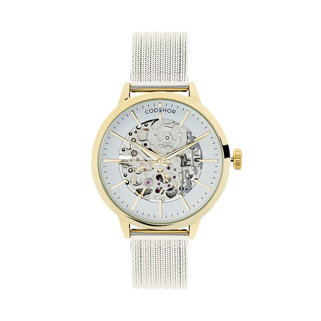 Montre Codhor Louise Blanc - Montres automatique Femme | Marc Orian