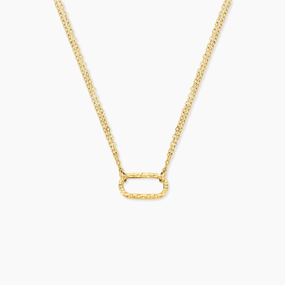Collier Osmose Acier Jaune - Colliers fantaisie Femme | Marc Orian