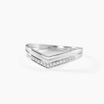 Bague Shadene Or Blanc Diamant - Parures de mariage Femme | Marc Orian