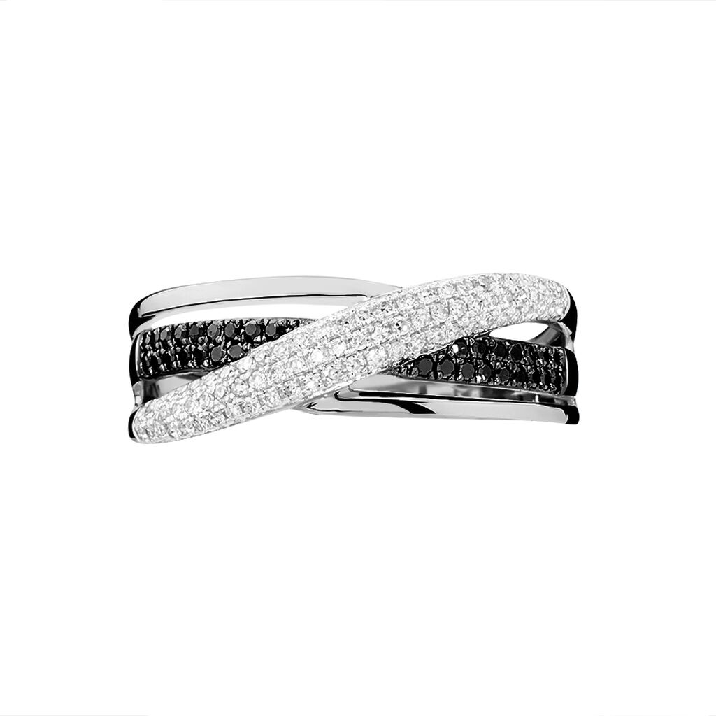 Bague Aina Or Blanc Diamant - Bagues Femme | Marc Orian