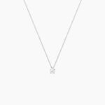 Collier Elfa Or Blanc Diamant - Colliers avec pierres Femme | Marc Orian