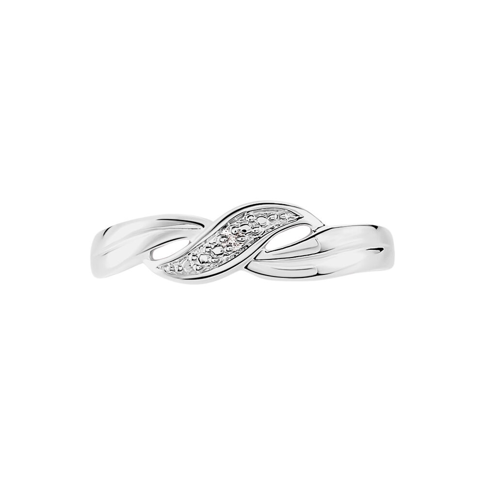 Bague Amayas Or Blanc Diamant - Solitaires Femme | Marc Orian