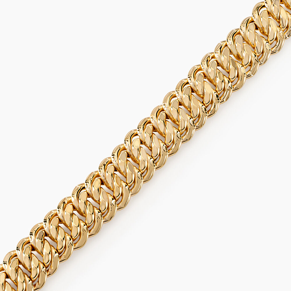 Bracelet Jimmy Maille Americaine Or Jaune - Bracelets mailles Femme | Marc Orian