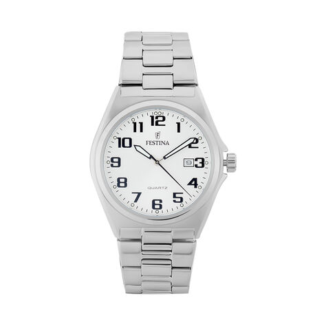 Montre Festina Classics Blanc - Montres classiques Homme | Marc Orian