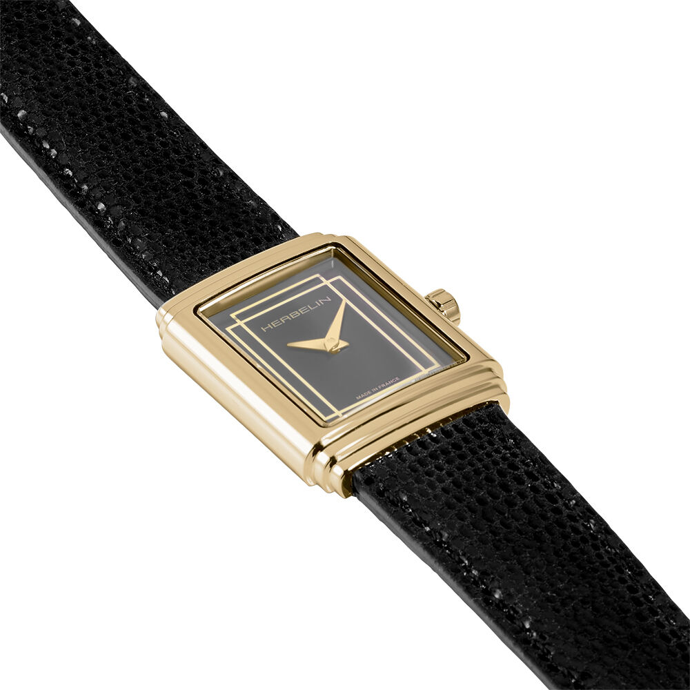Montre Herbelin Art Deco Noir - Montres classiques Femme | Marc Orian