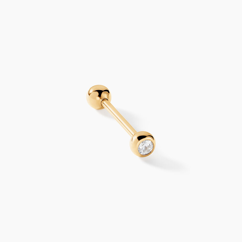 Piercing Elpida Or Jaune Oxyde De Zirconium - Piercings Femme | Marc Orian