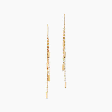 Boucles D'oreilles Pendantes Neos Or Jaune - Pendantes Femme | Marc Orian