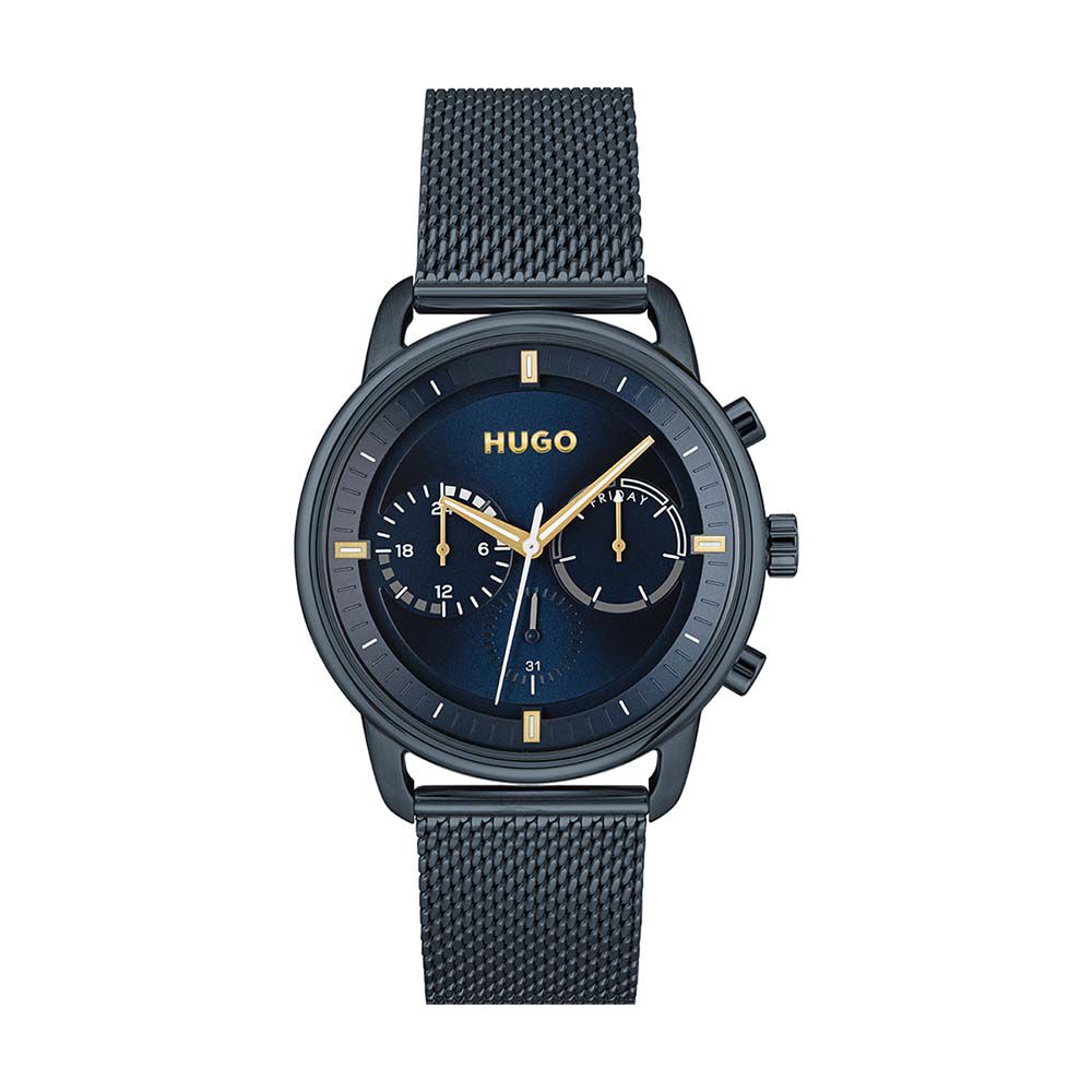 Montre Hugo Advise Bleu - Montres étanches Homme | Marc Orian