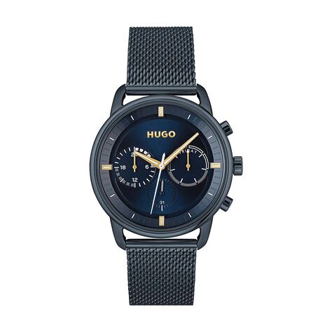 Montre Hugo Advise Bleu - Montres étanches Homme | Marc Orian