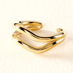 Bague D'oreille Unitaire Lauri Acier Dor&eacute; - Piercings d'oreilles Femme | Marc Orian