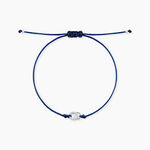 Bracelet Lyllie Argent Blanc Oxyde De Zirconium - Bracelets cordons Femme | Marc Orian