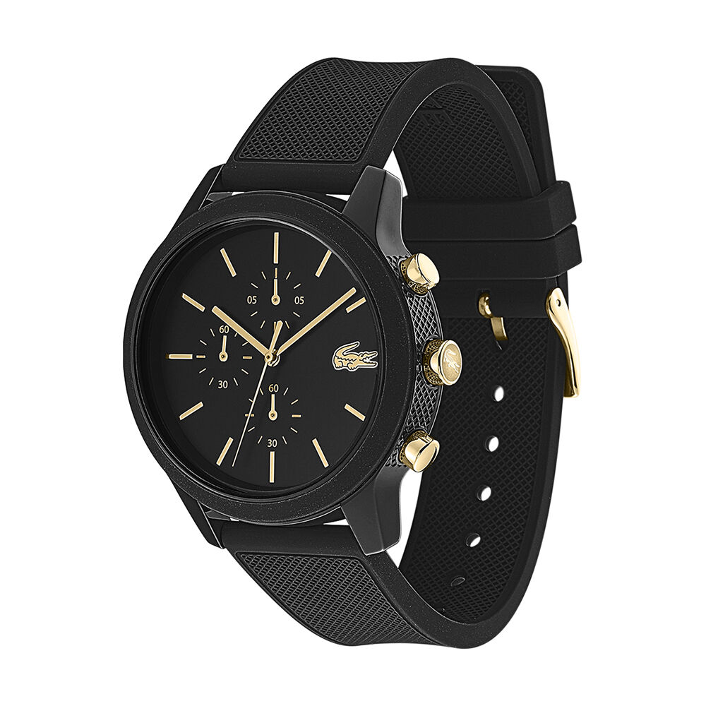 Montre Lacoste 12.12 Noir - Montres étanches Homme | Marc Orian