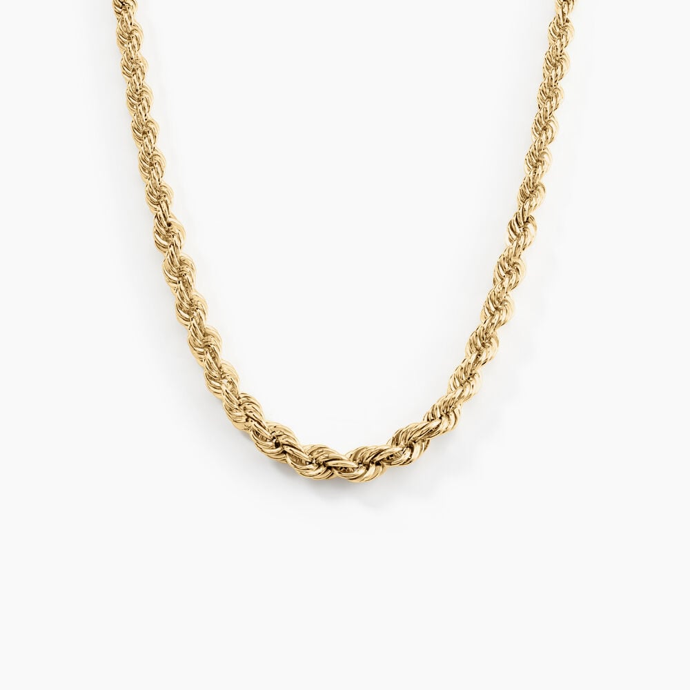 Collier Jerry Maille Corde Or Jaune - Chaines Femme | Marc Orian