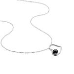 Collier Isalyne Argent Blanc C&eacute;ramique - Colliers avec pierres Femme | Marc Orian