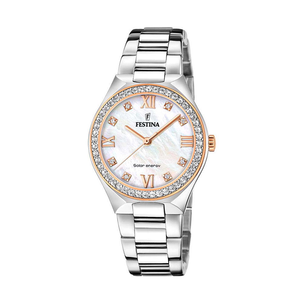 Montre Festina Solar Energy Nacre - Montres étanches Femme | Marc Orian