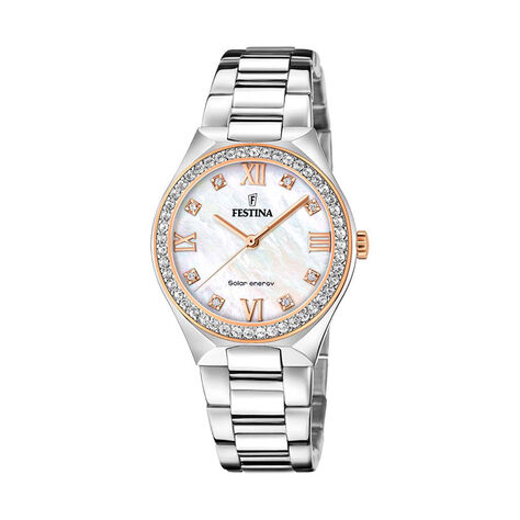 Montre Festina Solar Energy Nacre - Montres étanches Femme | Marc Orian