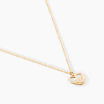 Collier Or Jaune Saponaire Oxydes De Zirconium - Colliers avec pierres Enfant | Marc Orian