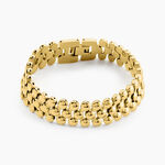 Bracelet Bulle Doree Acier Jaune - Bracelets cha&icirc;nes Femme | Marc Orian