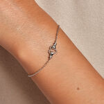 Bracelet Mystic Argent Blanc Oxyde De Zirconium - Bracelets fantaisie Femme | Marc Orian