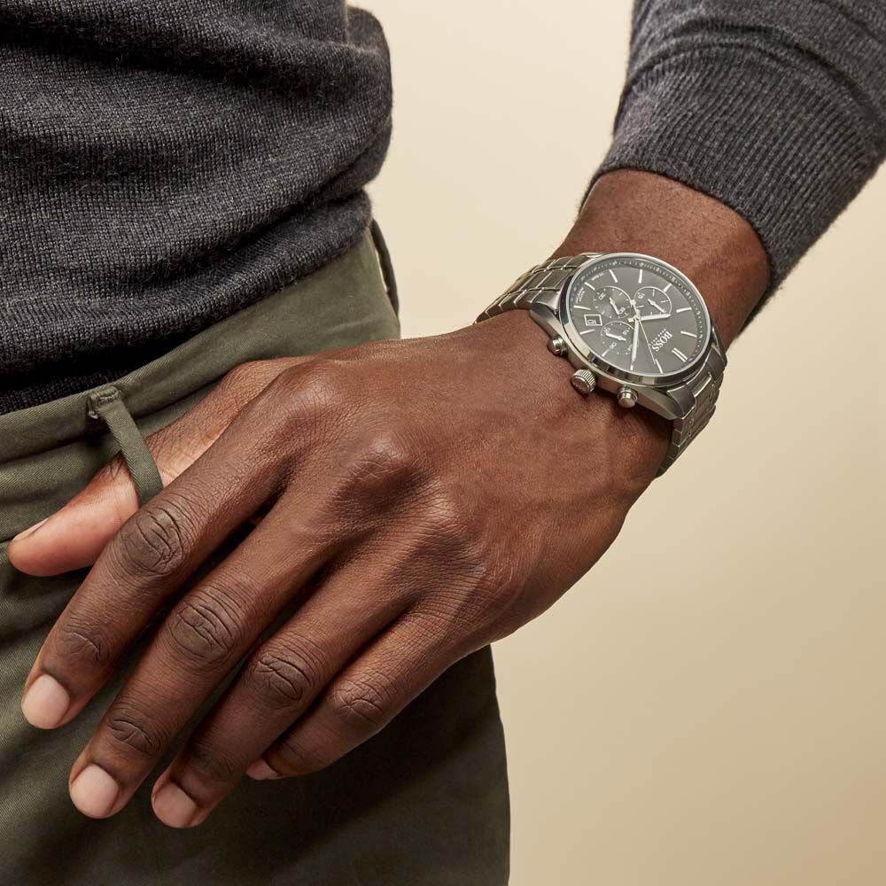 Montre Boss Champion Noir - Montres étanches Homme | Marc Orian