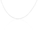 Cha&icirc;ne Ilan Maille For&ccedil;at Ronde Or Blanc - Chaines Unisex | Marc Orian