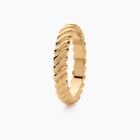 Bague Isabeau Plaque Or Jaune - Bagues dorées Femme | Marc Orian