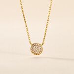 Collier Plaqu&eacute; Or Larraso Oxydes De Zirconium - Colliers avec pierres Femme | Marc Orian