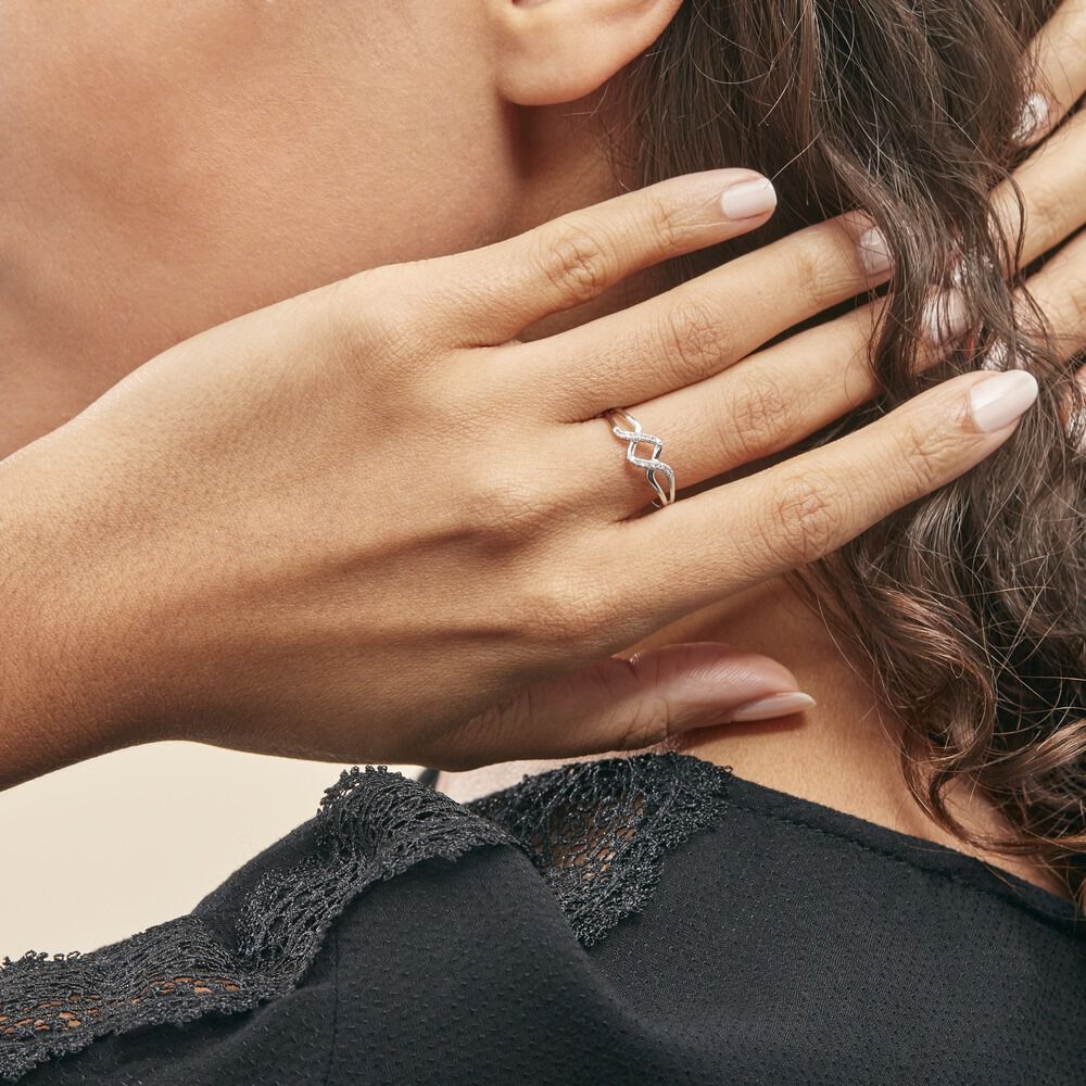 Bague Loula Or Blanc Diamant - Bagues pierres pr&eacute;cieuses Femme | Marc Orian