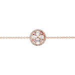 Bracelet Collin Argent Rose Oxyde De Zirconium - Bracelets fantaisie Femme | Marc Orian