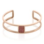 Bracelet Jonc Acier Rose Maria - Bracelets joncs Femme | Marc Orian